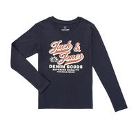 T-shirt enfant garcons Jack & Jones JJELOGO TEE LS Marine 15 ans