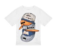 NAME IT T-Shirt 'NKMAdd Batman' bleu denim / bleu pastel / orange / blanc, Taille 122-128