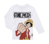 Name It T-shirt Nkmark Onepiece manches longues Blanc éclatant 122-128 Garçon