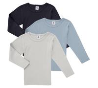 T-shirt enfant garcons Petit Bateau TSML X3 Multicolore 4 ans