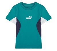T-shirt enfant garcons Puma ESS BLOCK TEE B Vert 7 / 8 ans