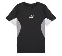 PUMA T-shirt Essentials Block Enfant et Adolescent, Vêtements, Noir, 11-12Y 11-12Y