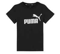 T-shirt enfant garcons Puma ESSENTIAL LOGO TEE Noir 11 / 12 ans