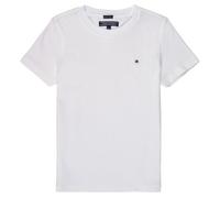 Tommy Hilfiger T-Shirt Garçon Manches Courtes Encolure Ronde, Blanc (Bright White), 14 Ans