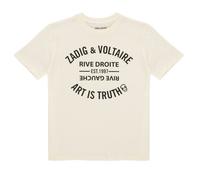 Zadig & Voltaire X60628 Short Sleeve T-shirt Beige 10 Years Enfants