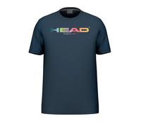 Head T-shirt Rainbow manches courtes Bleu marine 152 cm Enfant mixte