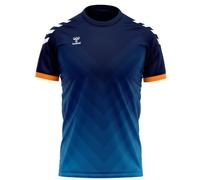 T-shirt enfant - HUMMEL - Graphic Rush - Bleu - Imprimé graphique - Mixte 8 ans
