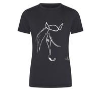 T-shirt enfant HV Polo Wendy Noir 12 ans