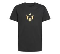 Adidas Messi Icon Graphic Short Sleeve T-shirt Noir 7-8 Years Garçon