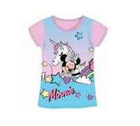 T-Shirt Enfant - KID PARADISE - Minnie Licorne - Manches courtes - Rose - Coton 2 ans