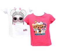 T Shirt Enfant Licence Fantaisies En Coton Pack De 2 T Shirts Lol