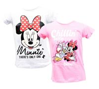 T Shirt Enfant Licence Fantaisies En Coton Pack De 2 T Shirts Minnie
