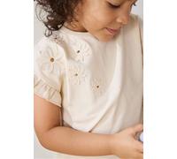 T-shirt enfant manches courtes poésie d'été vanille 4A