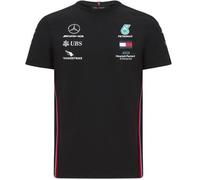 T-Shirt Enfant - MERCEDES AMG PETRONAS - F1 Driver - Noir - Manches courtes - Col classique 1-2 ans