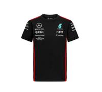 T-shirt Enfant - Mercedes-AMG Petronas - Officiel - Formule 1 - Manches courtes - Noir 1-2 ans