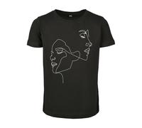 T-shirt enfant Mister Tee kids one line short sleeve tee Noir 6 ans