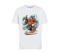 T-shirt enfant Mister Tee Vintage Ballin Blanc 9/10 ans