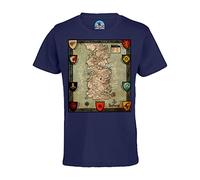 T-Shirt Enfant Mixte Game of Thrones Carte de Westeros