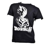 T-shirt enfant - Multilicence - Dragonball Noir - 100% Coton - Manches courtes - Col rond 6 ans