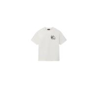 T-shirt enfant Napapijri Acadia Blanc 10 ans