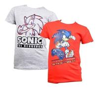 T-shirt enfant - OZABI - Pack de 2 T-shirts SONIC - Coton - Manches courtes - Col arrondi 2 ans
