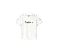 T-shirt enfant Pepe Jeans New Art Blanc 12 ans