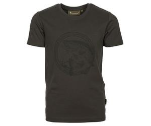 T-shirt enfant Pinewood Salmon Fish Anthracite foncé 116