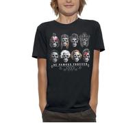 T-shirt enfant PIXEL EVOLUTION - Coupe ajustée - 100% Coton peigné - Saga rock cranes têtes de mort 9-11 ans