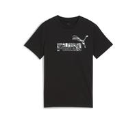 Vêtements Puma ESS CAMO Tee B pour Enfant 10A Noir