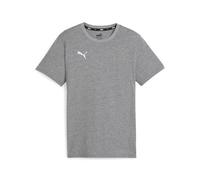 Puma Tee Teamgoal Casuals Jr mixte gris moyen chiné/blanc 152 EU