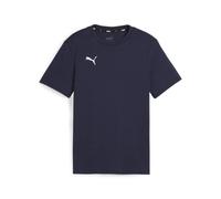 Puma T-shirt mixte Teamgoal Casuals Jr Bleu marine/Blanc Taille 140 EU