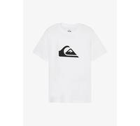 T-shirt enfant Quiksilver Ev Comp Logo Blanc 10 ans