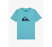 Quiksilver T-Shirt Manche Courtes EV COMP Logo SS Youth Garçon 8-16 Ans Bleu