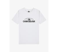 Quiksilver T-Shirt Manche Courtes EV Corpo Classic Youth Garçon Blanc