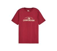 Quiksilver Ev Vista Logo - T-Shirt - 12 - Rot