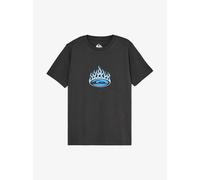 T-shirt enfant Quiksilver Fishing Gris 14 ans