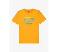 T-shirt enfant Quiksilver Horizon Fade Jaune 14 ans