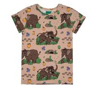 T-shirt enfant Raspberry Republic Wooly Mammoth Marron 4/5 ans