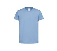 Stedman Apparel T-Shirt à Manches Courtes Classic-T/ST2200 pour garçon, Bleu Clair, 7 Ans