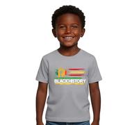 T Shirt Enfant - T-Shirt à Manches Courtes pour garçon Inspiration culturelle pour célébrations patrimoniales et Vie Scolaire Quotidienne