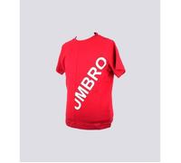 T-shirt enfant UMBRO Basic rouge - manches courtes - col arrondi 12 mois
