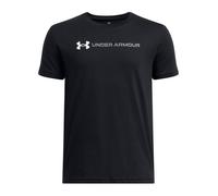T-shirt enfant Under Armour Logo Wordmark noir - 95% coton, 5% élasthanne 8-10 ans
