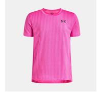 Under Armour T-shirt Tech Vent Jaquard Garçons Rose 127-137 S