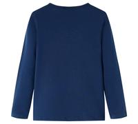 T-Shirt Enfants À Manches Longues Bleu Marine 116