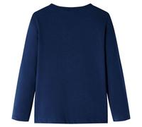 T-Shirt Enfants À Manches Longues Bleu Marine 92