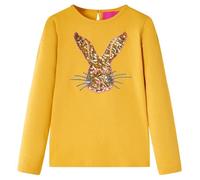 T-shirt enfants à manches longues imprimé lapin - VIDAXL - 3 couleurs - 5 dimensions disponibles 128 cm