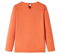 T-Shirt Enfants À Manches Longues Orange Brûlé 140