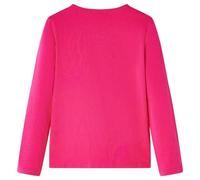 T-Shirt Enfants À Manches Longues Rose Vif 92