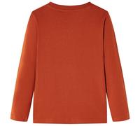 T-Shirt Enfants À Manches Longues Rouille Clair 140