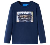 T-shirt Enfants à Manches Longues Tout-petits Imprimé Casque Kaki Foncé 104 vida